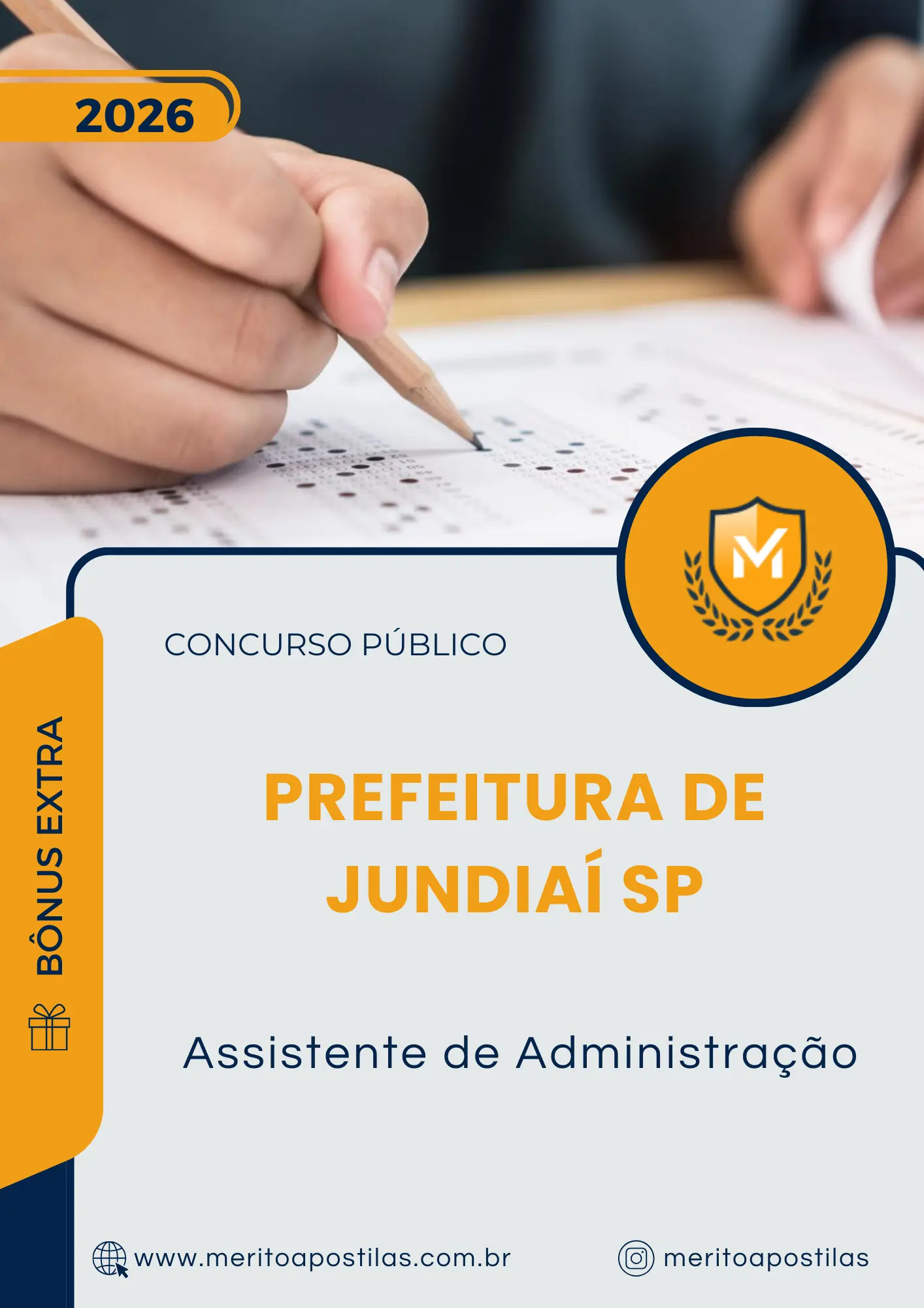 Apostila Assistente de Administração Prefeitura de Jundiaí SP 2026