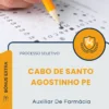 Apostila Auxiliar De Farmácia Prefeitura de Cabo de Santo Agostinho PE 2026