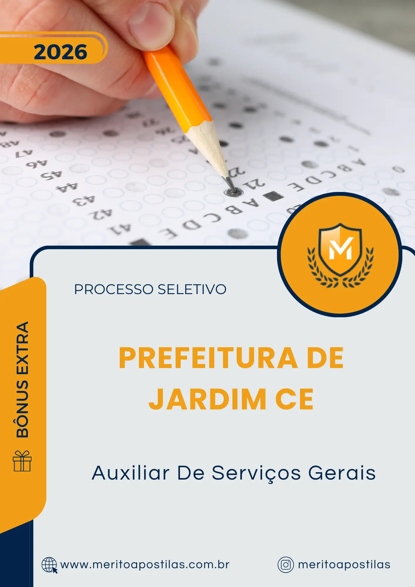 Apostila Auxiliar De Serviços Gerais Prefeitura de Jardim CE 2026