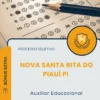 Apostila Auxiliar Educacional Prefeitura de Nova Santa Rita do Piauí PI 2026