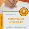 Apostila Auxiliar de Serviços Gerais Prefeitura de Anguera BA 2026
