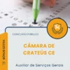 Apostila Auxiliar de Serviços Gerais Câmara de Crateús CE 2026
