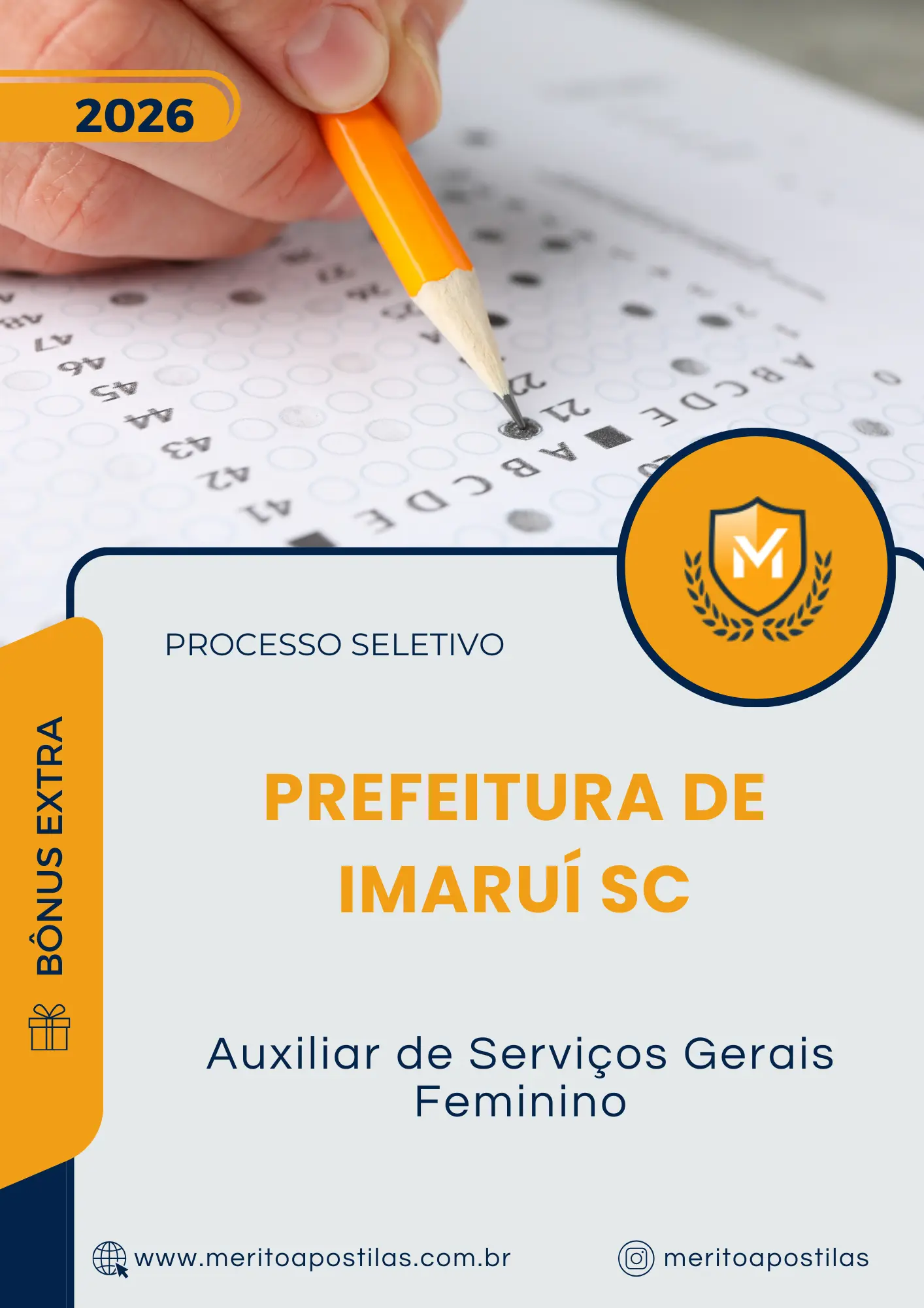 Apostila Auxiliar de Serviços Gerais Feminino Prefeitura de Imaruí SC 2026