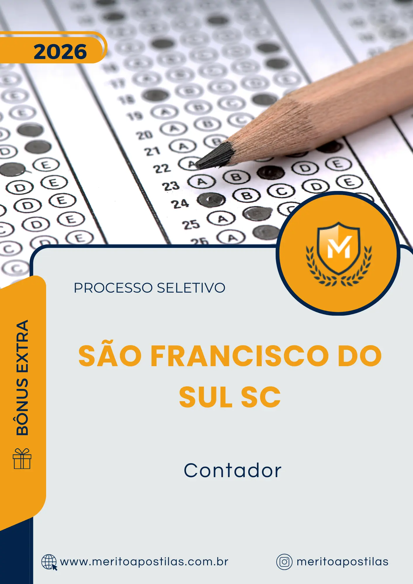 Apostila Contador Câmara de São Francisco do Sul SC 2026