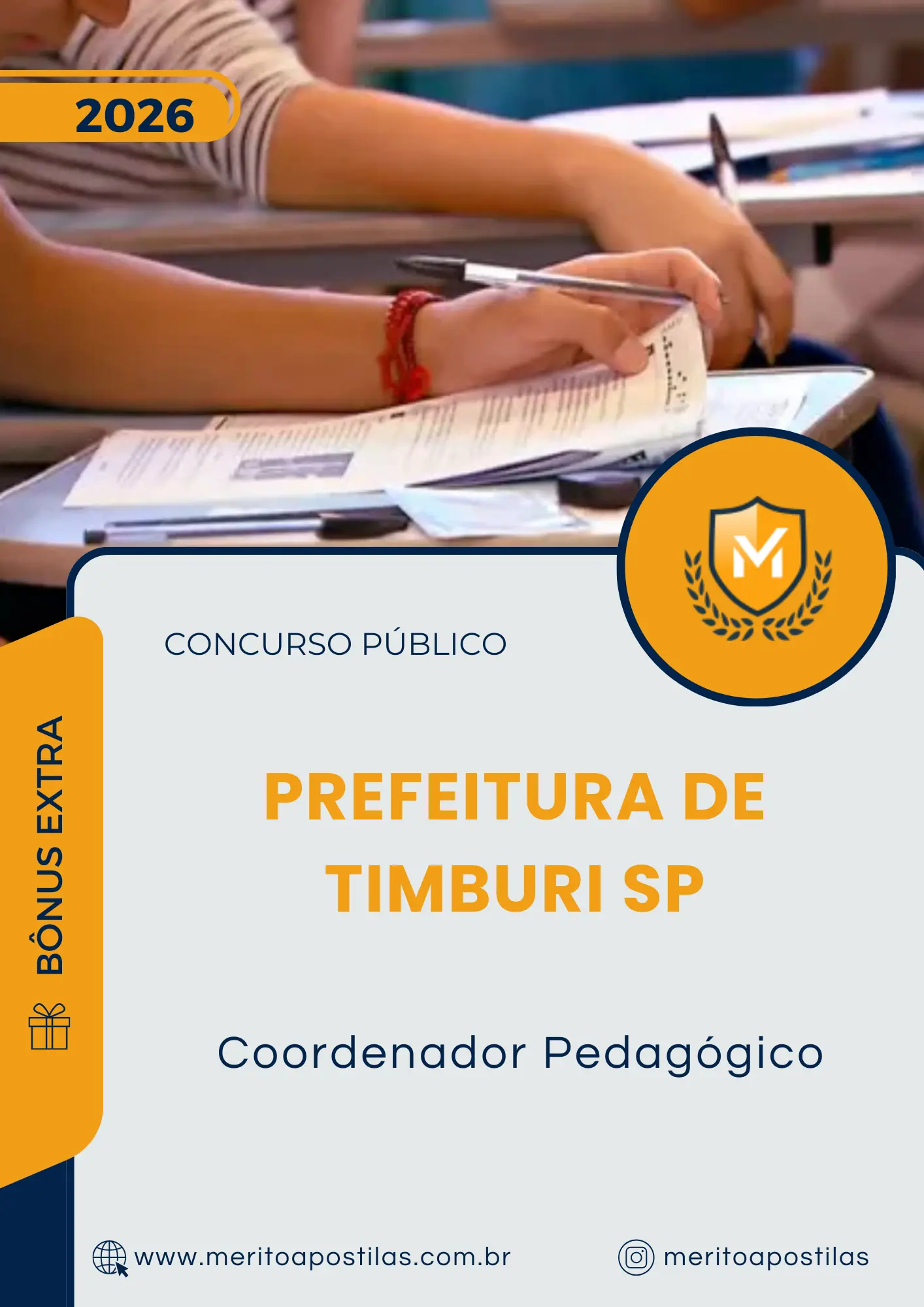 Apostila Coordenador Pedagógico Prefeitura de Timburi SP 2026