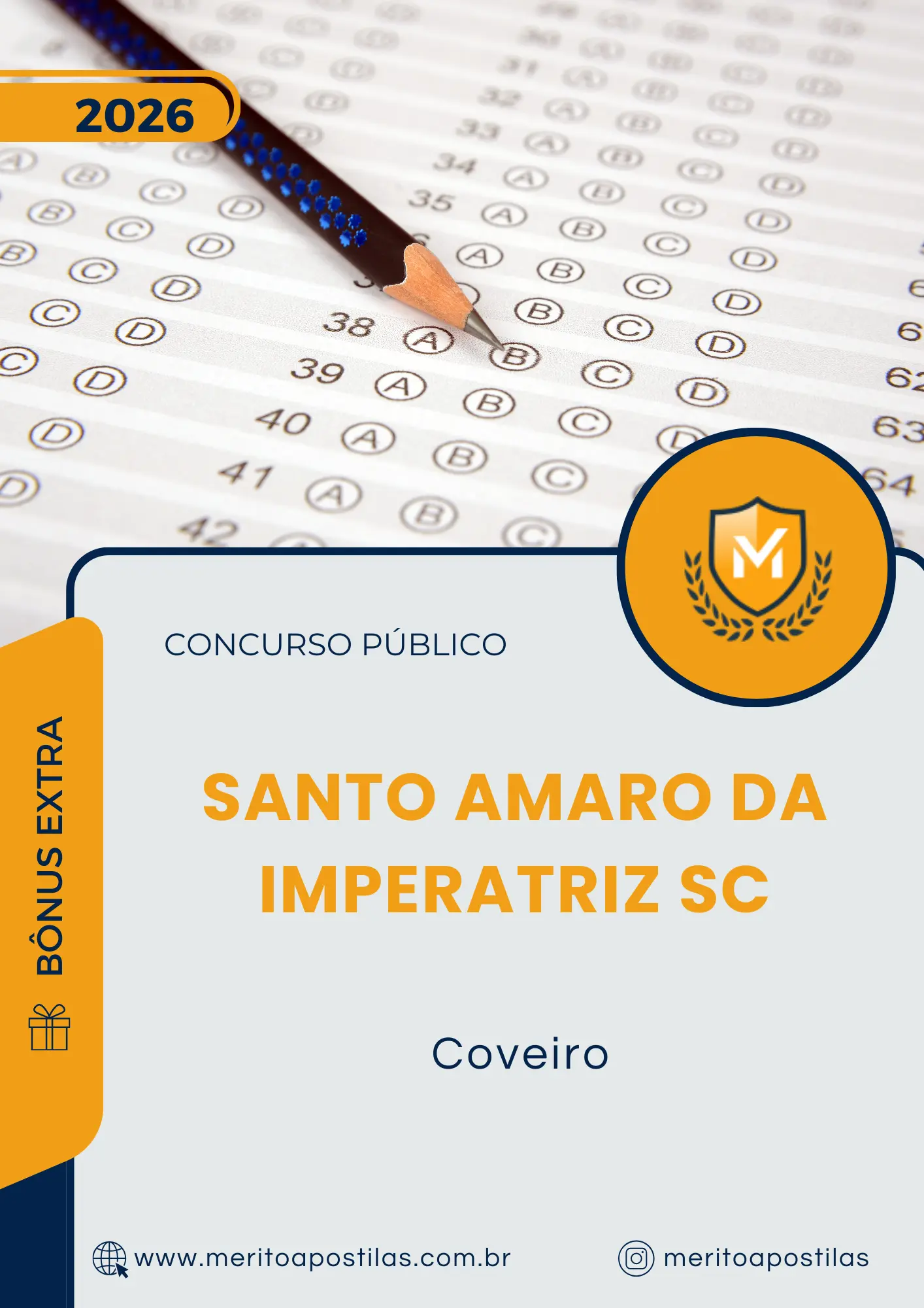 Apostila Coveiro Prefeitura de Santo Amaro da Imperatriz SC 2026