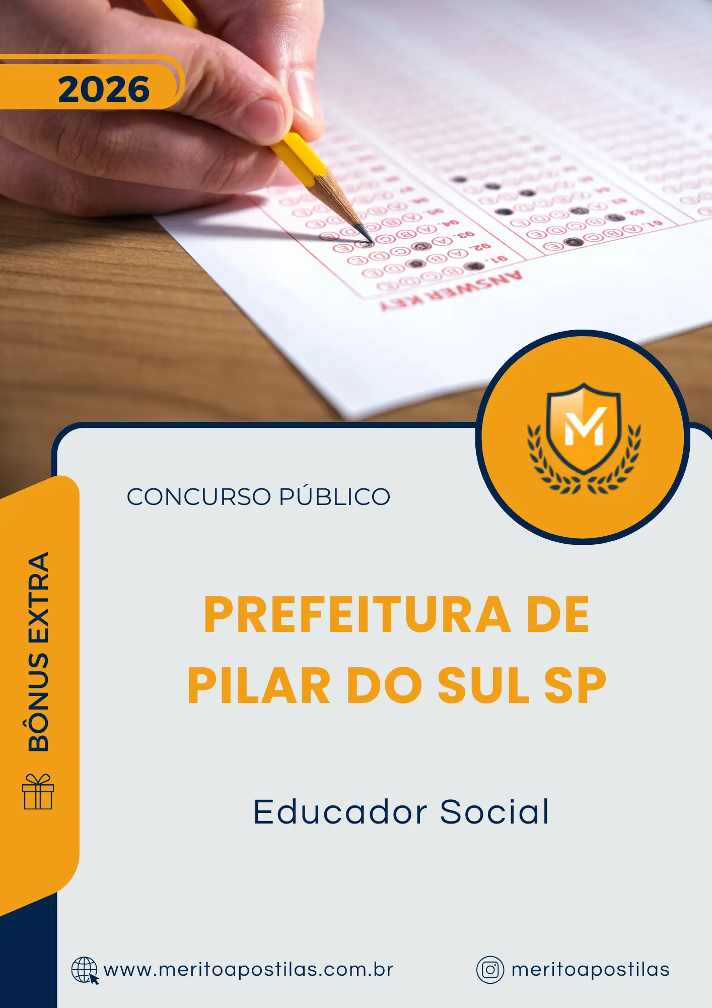 Apostila Educador Social Prefeitura de Pilar do Sul SP 2026