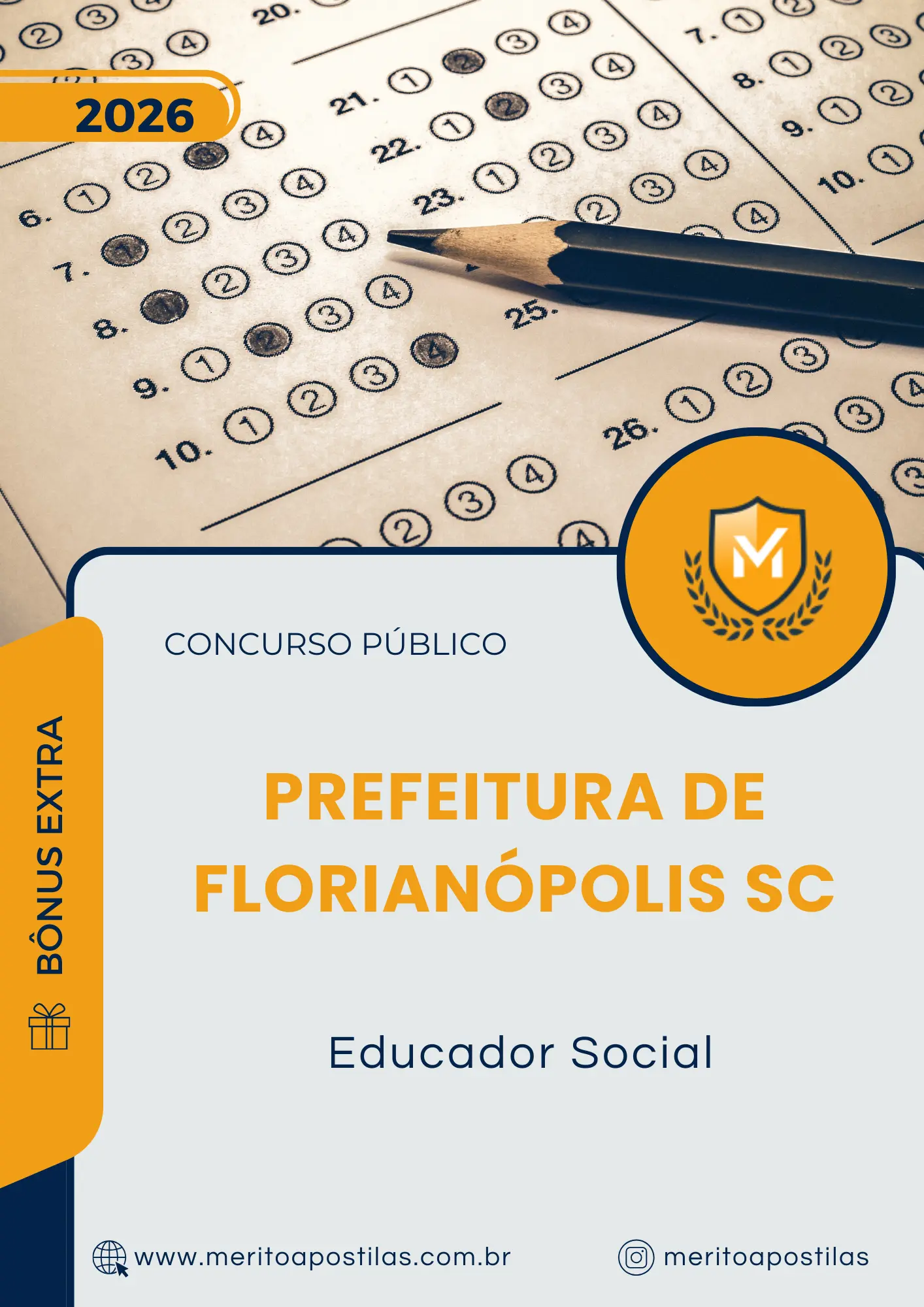 Apostila Educador Social Prefeitura de Florianópolis SC 2026