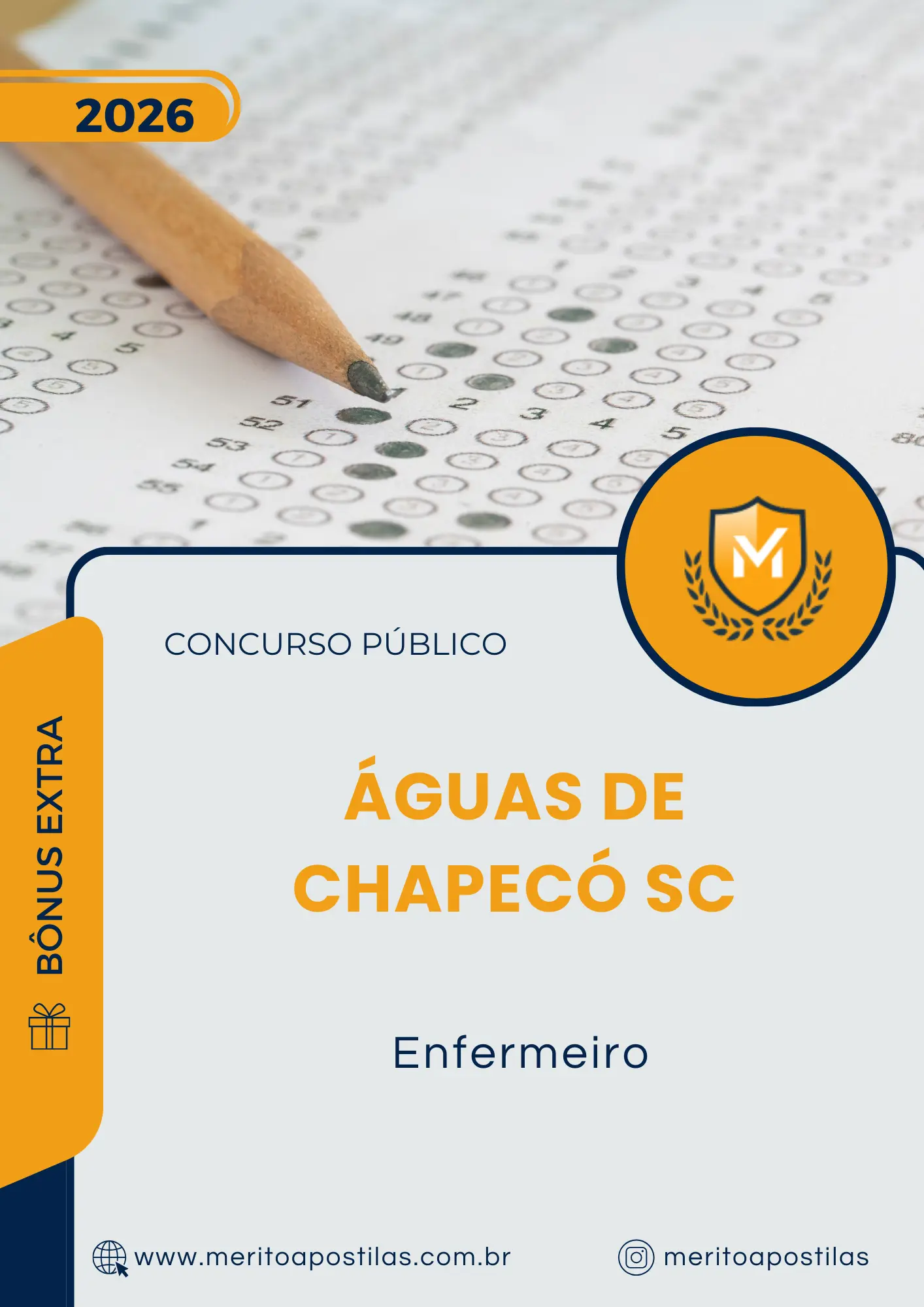Apostila Enfermeiro Prefeitura de Águas de Chapecó SC 2026