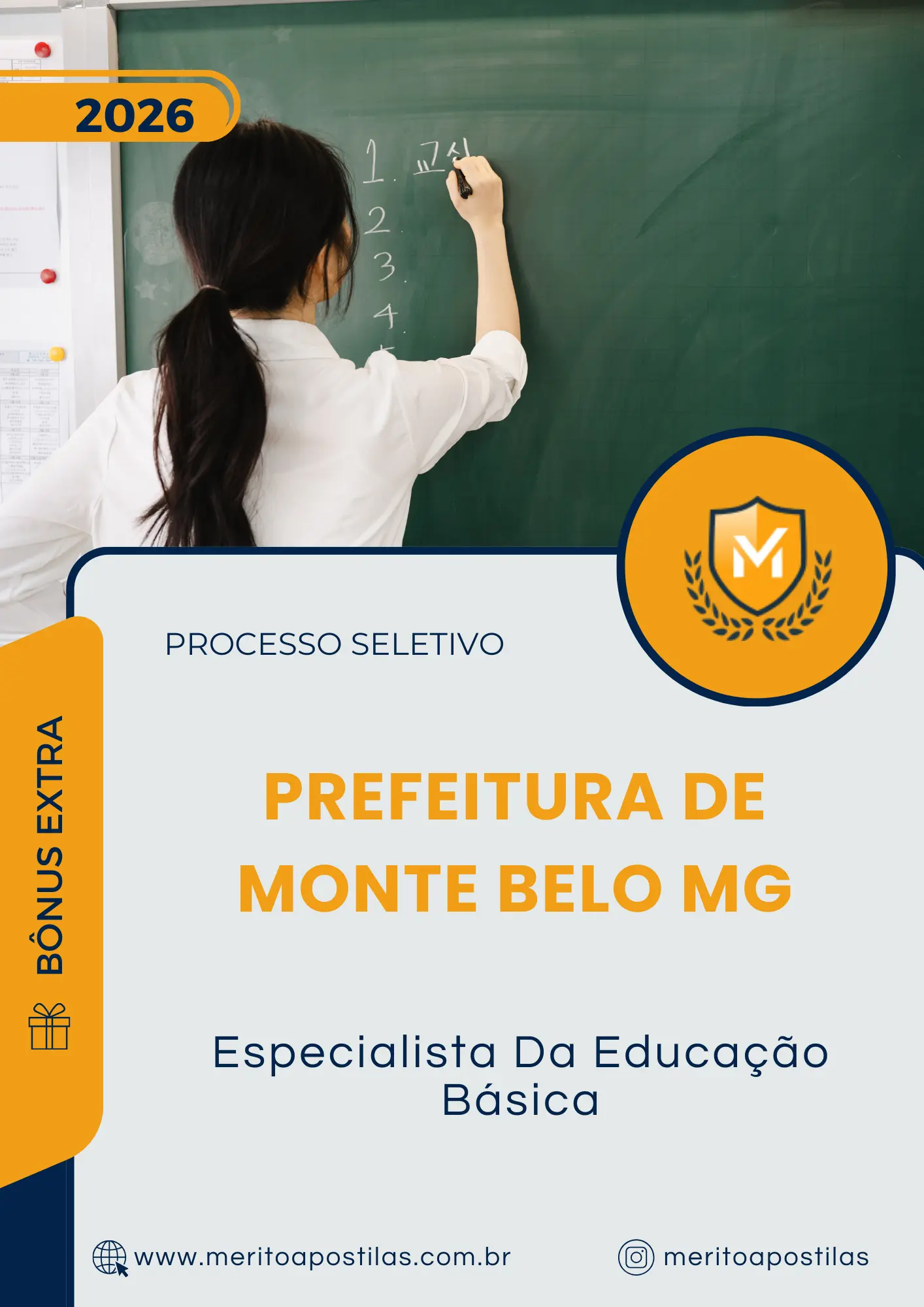 Apostila Especialista Da Educação Básica Prefeitura de Monte Belo MG 2026