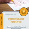 Apostila Especialista Em Assuntos Educacionais Prefeitura de Penha SC 2026