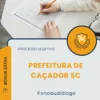Apostila Fonoaudiólogo Prefeitura de Caçador SC 2026