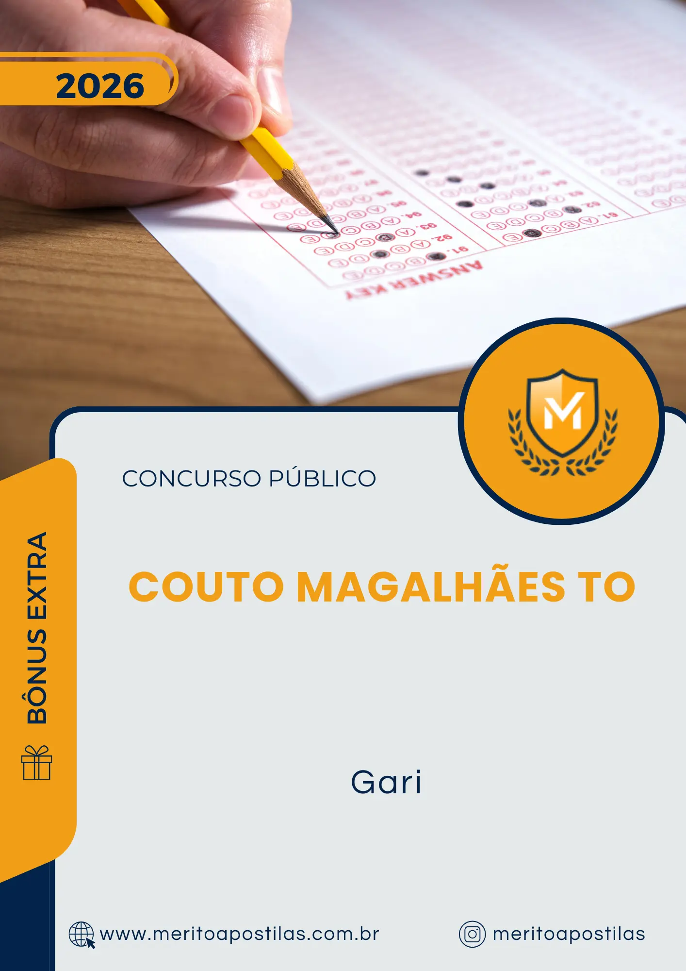 Apostila Gari Prefeitura de Couto Magalhães TO 2026