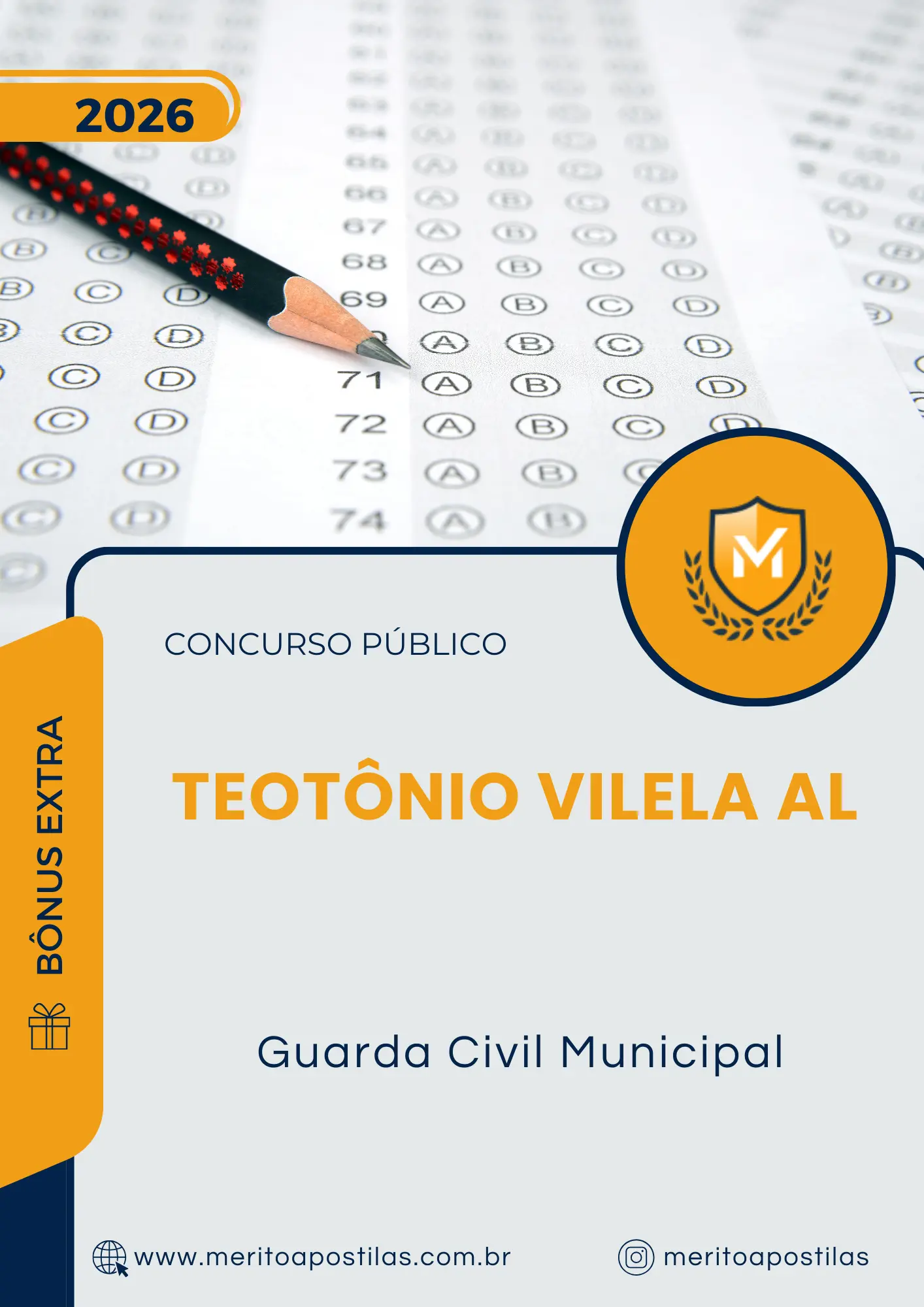 Apostila Guarda Civil Municipal Prefeitura de Teotônio Vilela AL 2026