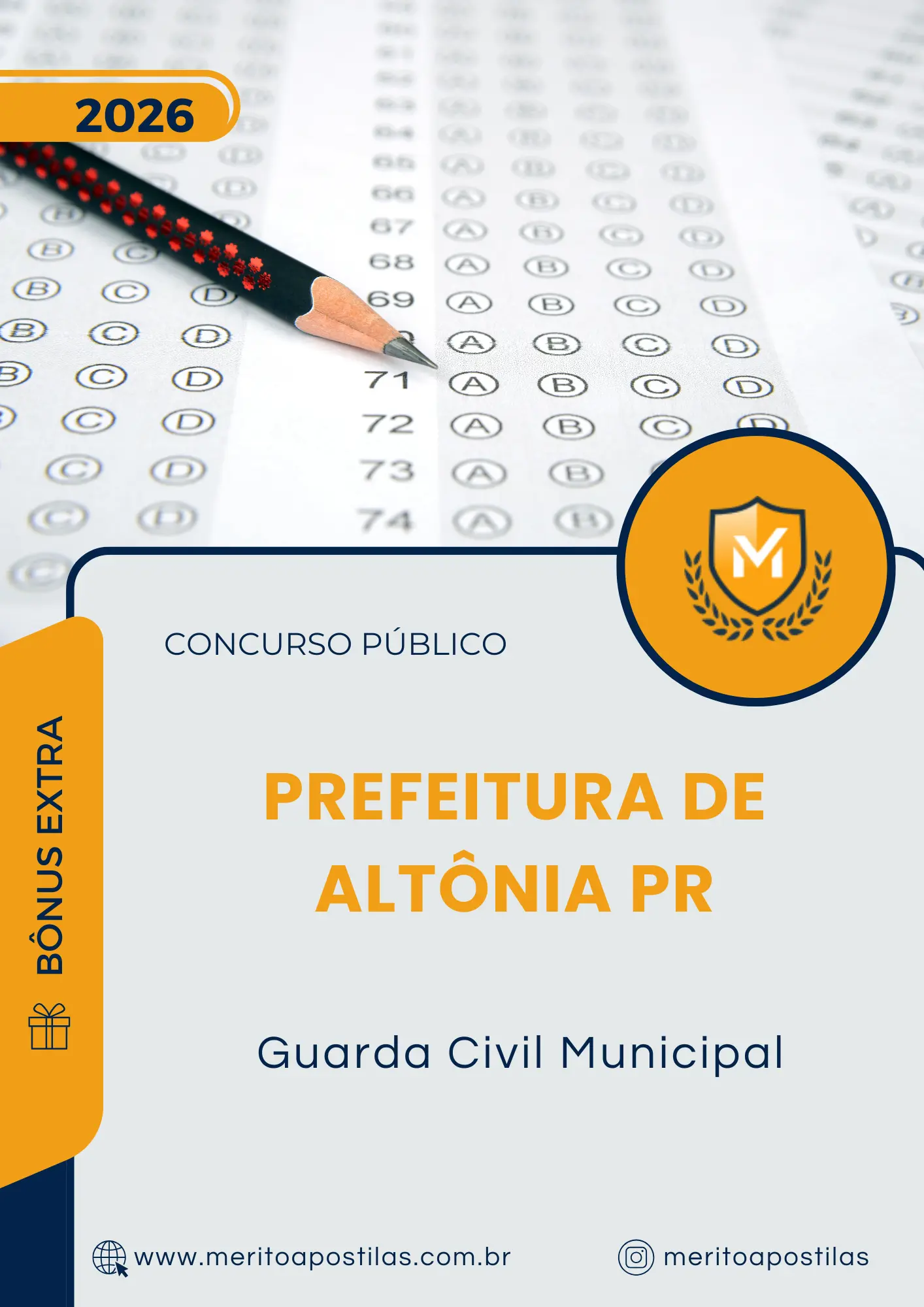 Apostila Guarda Civil Municipal Prefeitura de Altônia PR 2026