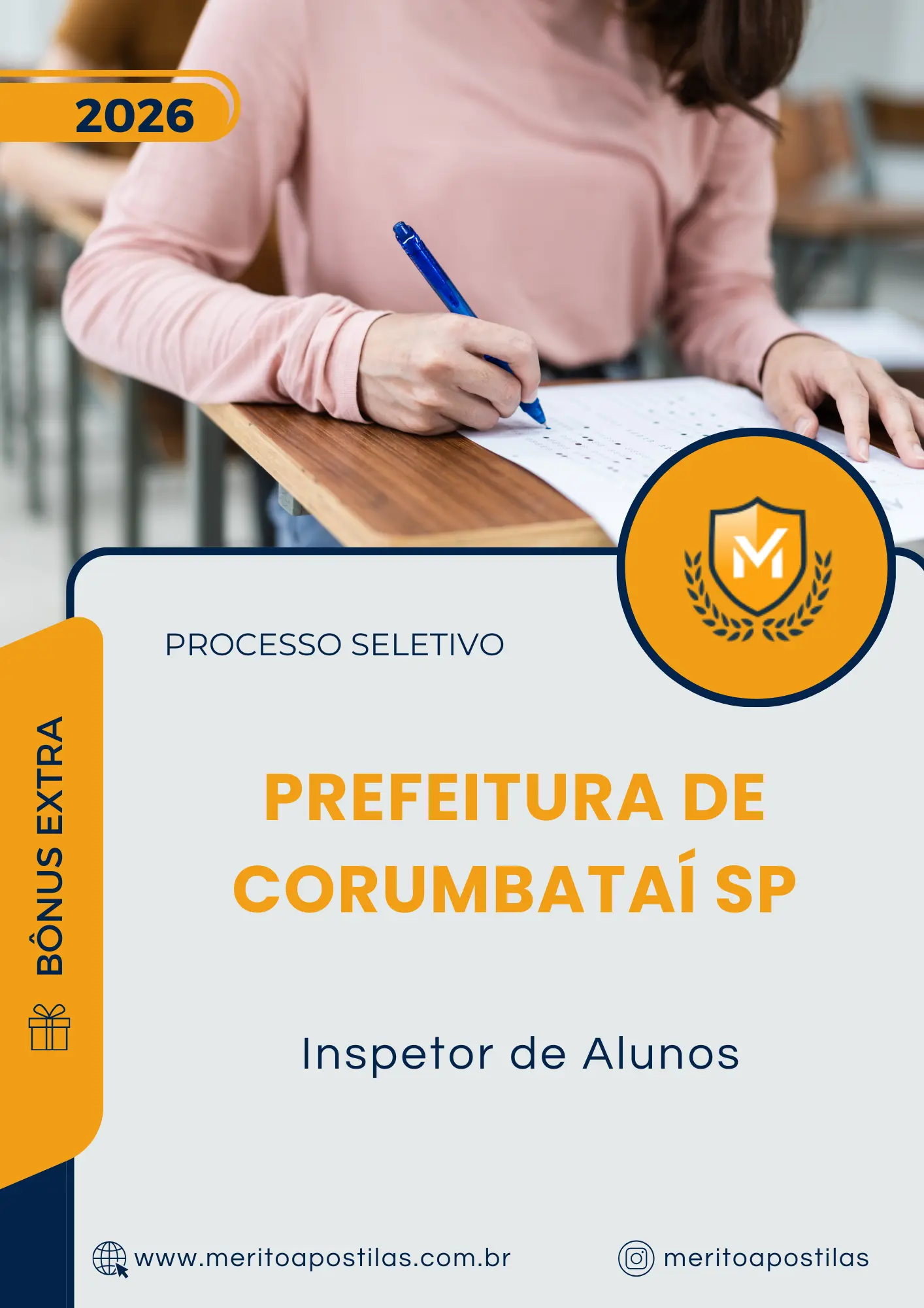 Apostila Inspetor de Alunos Prefeitura de Corumbataí SP 2026