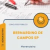 Apostila Merendeira Prefeitura de Bernardino de Campos SP 2026