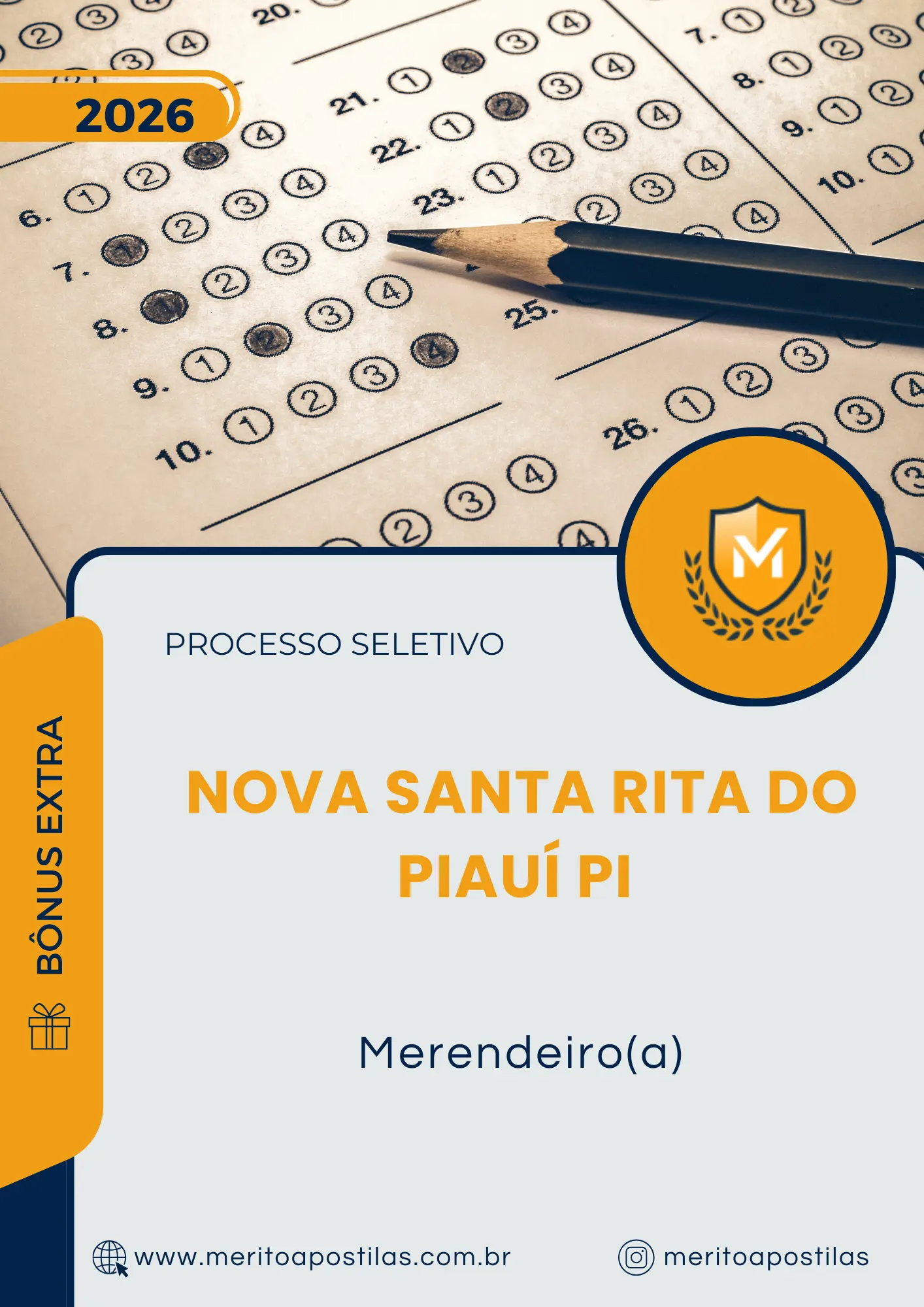 Apostila Merendeiro(a) Prefeitura de Nova Santa Rita do Piauí PI 2026