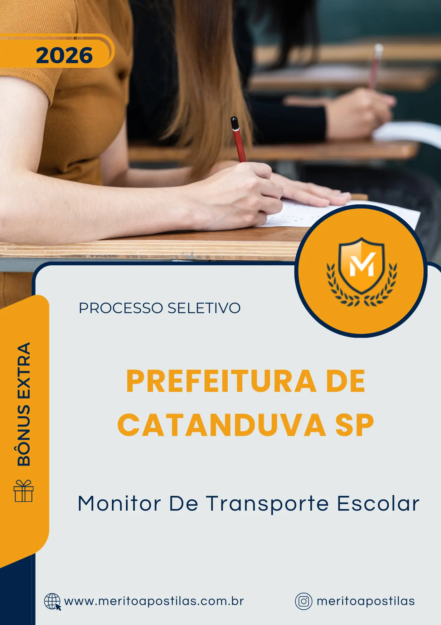 Apostila Monitor De Transporte Escolar Prefeitura de Catanduva SP 2026