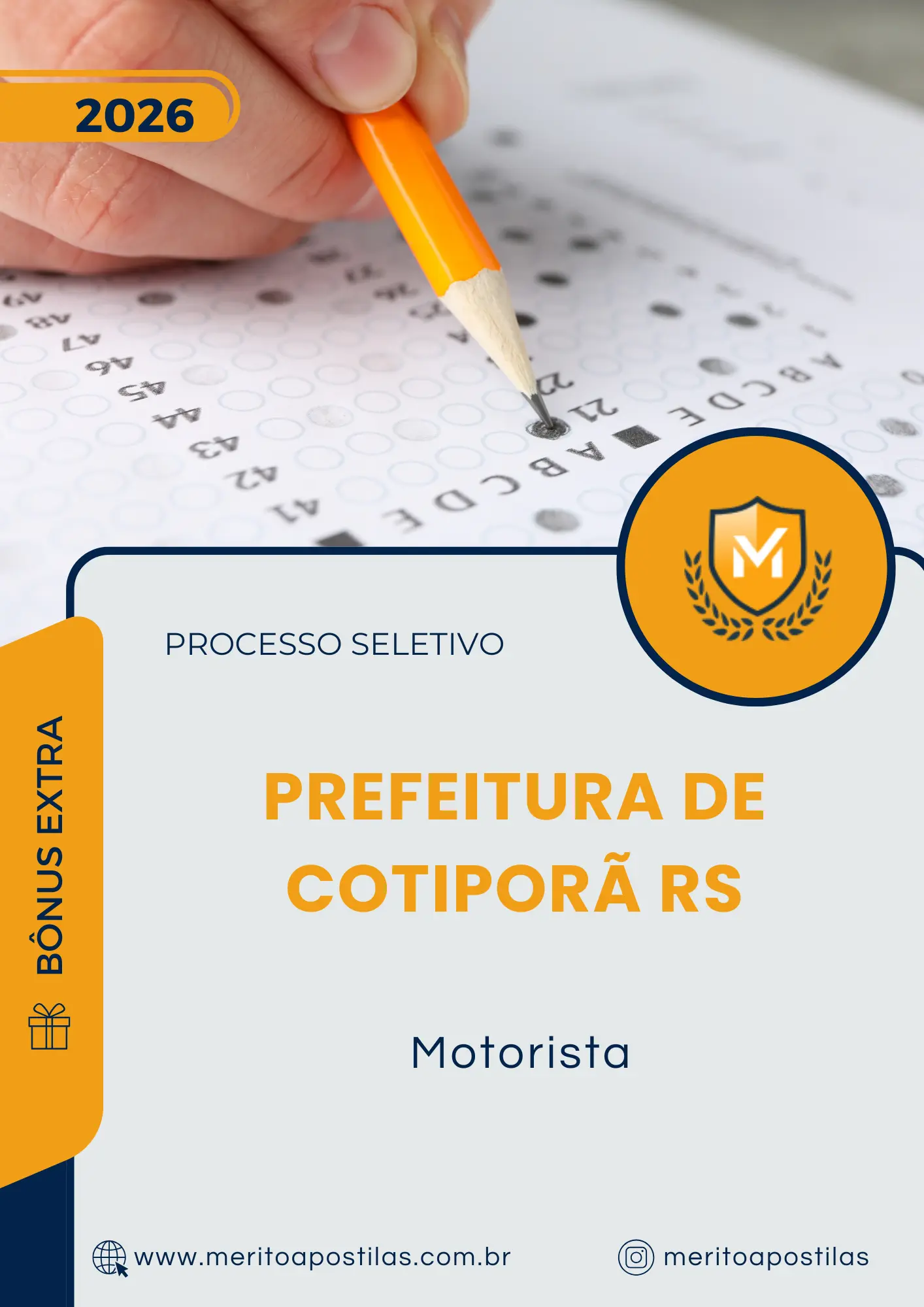 Apostila Motorista Prefeitura de Cotiporã RS 2026