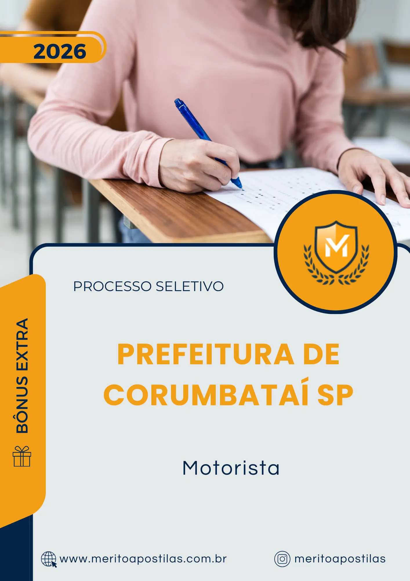 Apostila Motorista Prefeitura de Corumbataí SP 2026