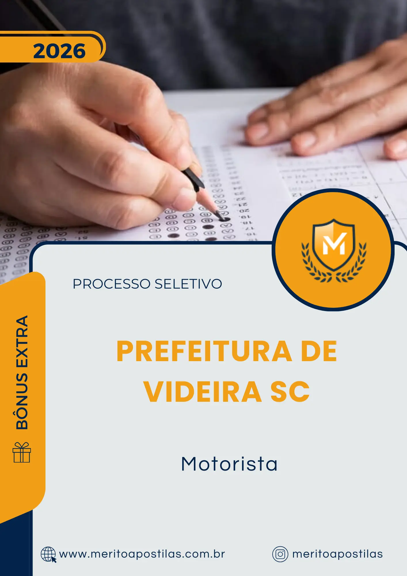 Apostila Motorista Prefeitura de Videira SC 2026