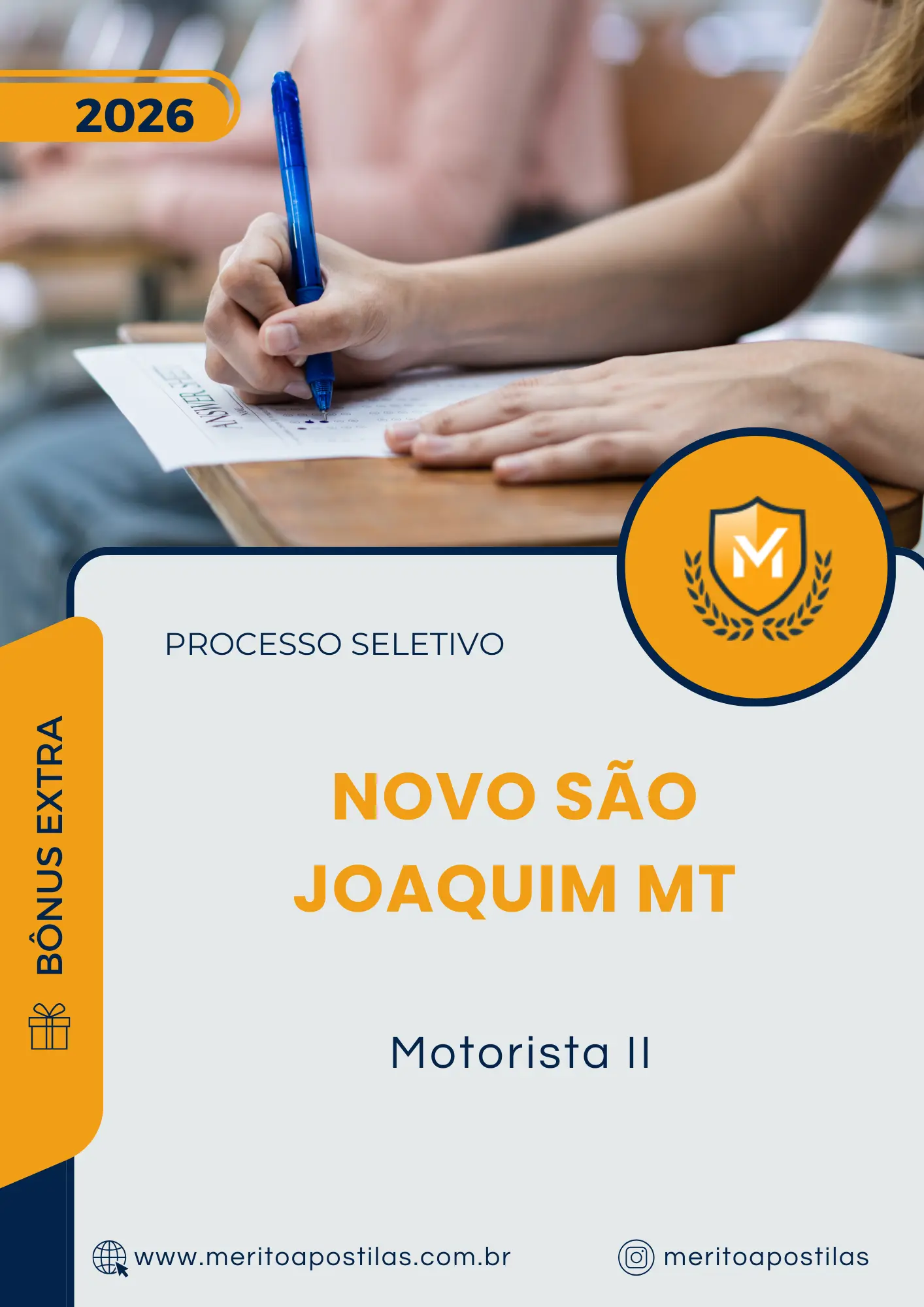 Apostila Motorista II Prefeitura de Novo São Joaquim MT 2026