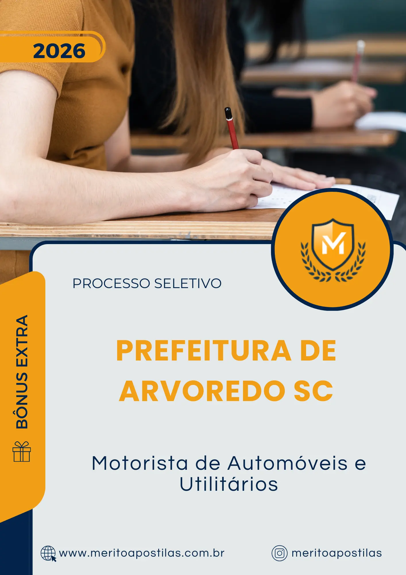 Apostila Monitor de Transporte Escolar Prefeitura de Arvoredo SC 2026