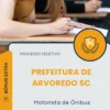 Apostila Motorista de Ônibus Prefeitura de Arvoredo SC 2026
