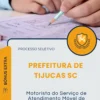 Apostila Motorista do Serviço de Atendimento Móvel de Urgência SAMU Prefeitura de Tijucas SC 2026