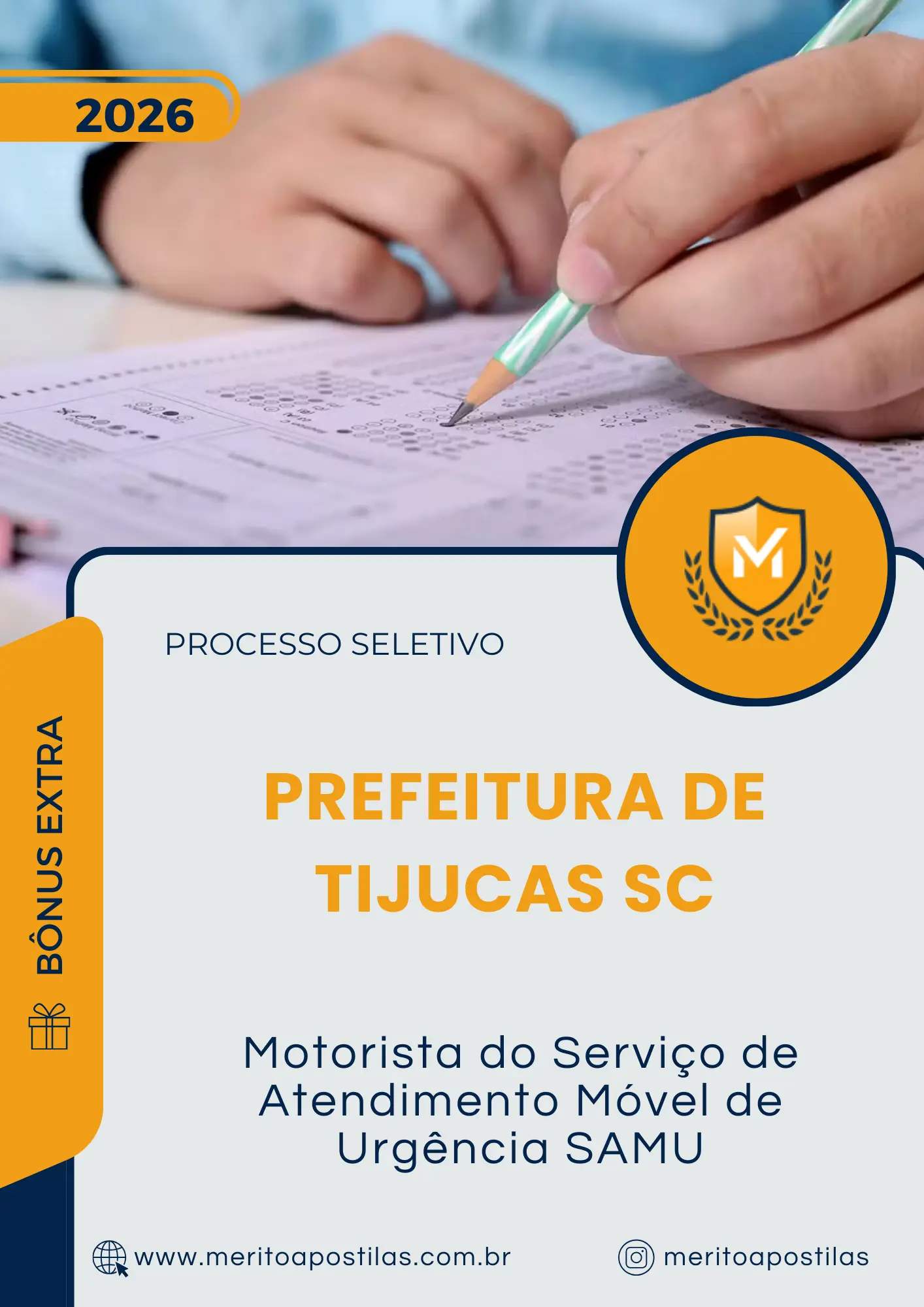 Apostila Motorista do Serviço de Atendimento Móvel de Urgência SAMU Prefeitura de Tijucas SC 2026
