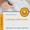 Apostila Operador De Trator Agrícola Prefeitura de Coronel Murta MG 2026