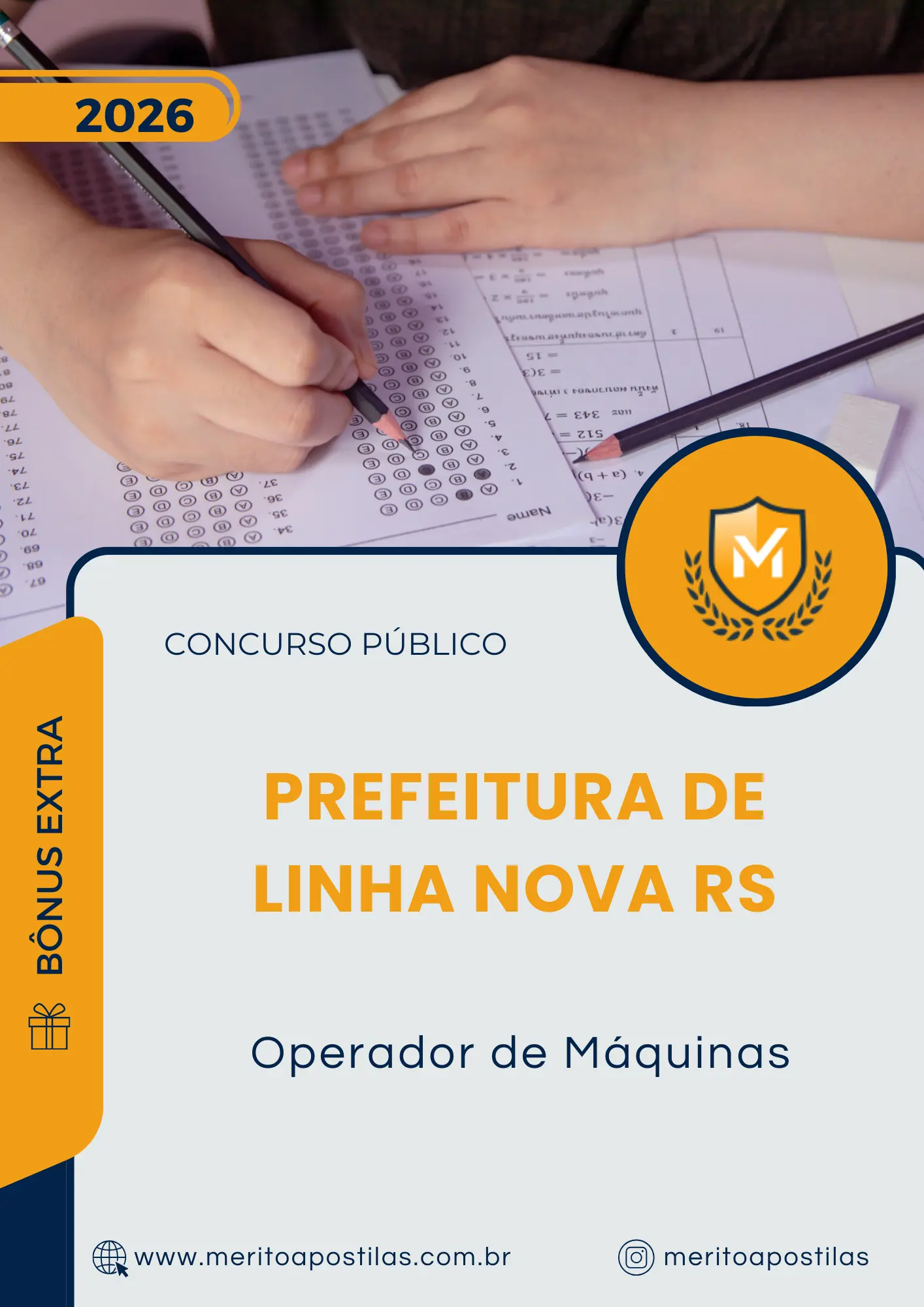 Apostila Operador de Máquinas Prefeitura de Linha Nova RS 2026