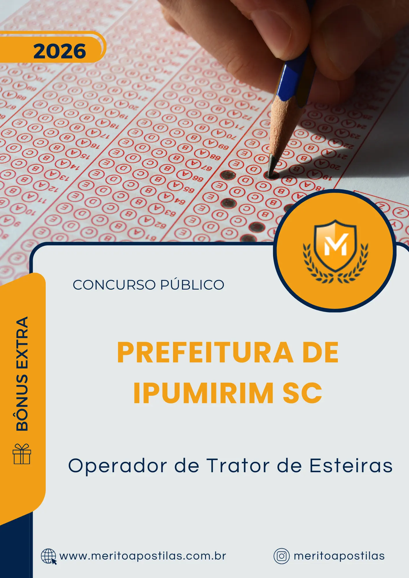 Apostila Operador de Trator de Esteiras Prefeitura de Ipumirim SC 2026