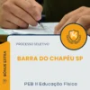 Apostila PEB II Educação Física Prefeitura de Barra do Chapéu SP 2026