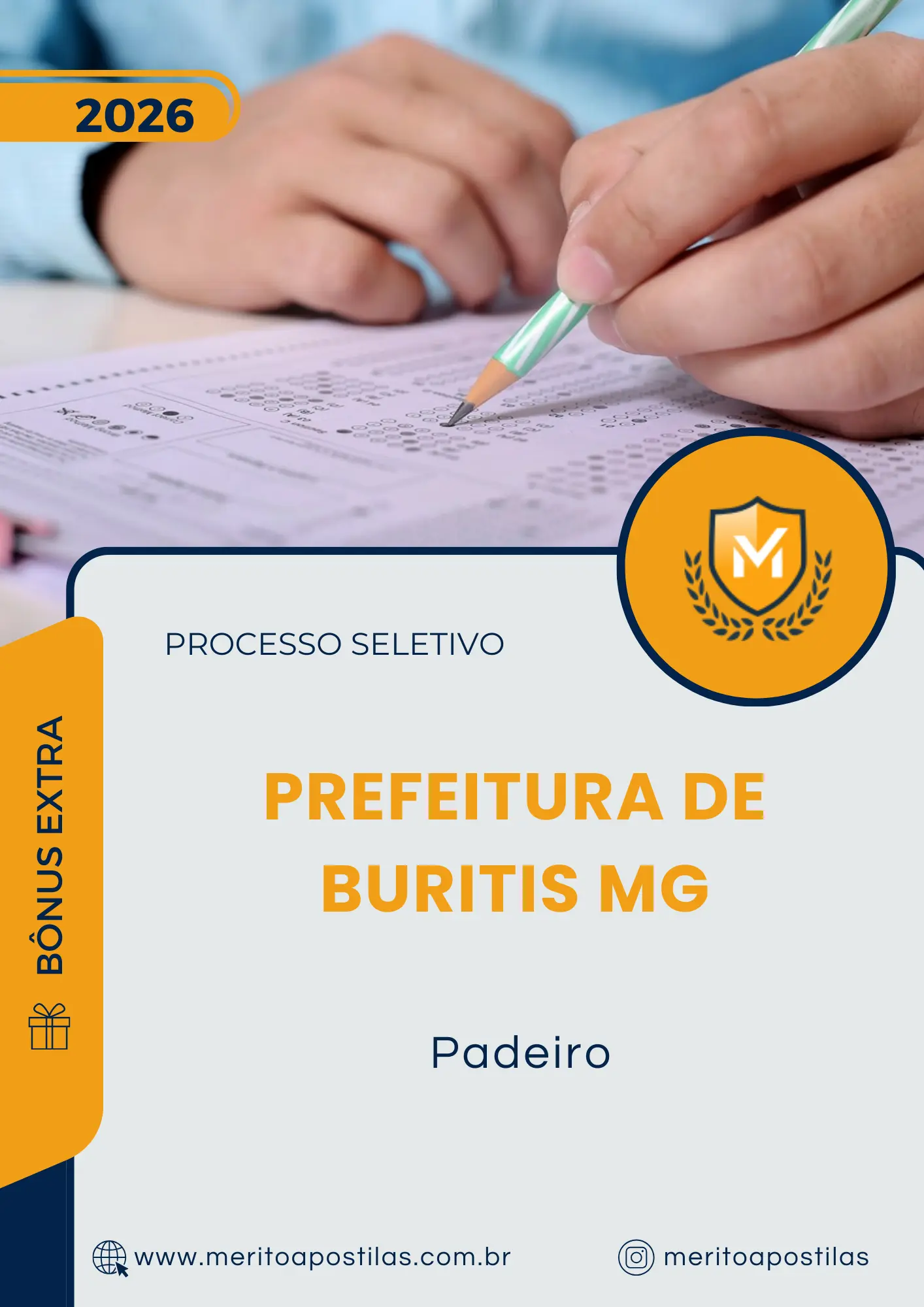 Apostila Padeiro Prefeitura de Buritis MG 2026