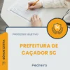 Apostila Pedreiro Prefeitura de Caçador SC 2026
