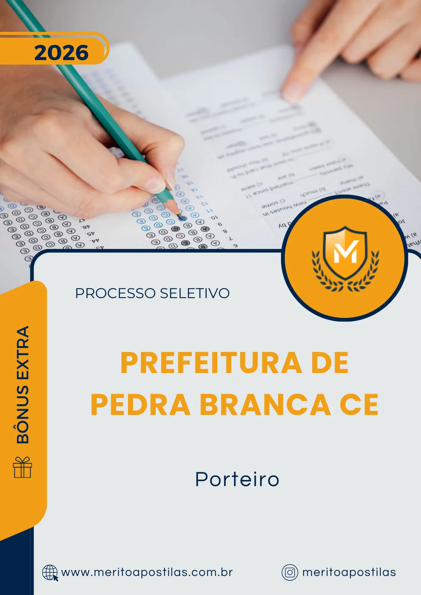 Apostila Porteiro Prefeitura de Pedra Branca CE 2026