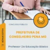 Apostila Professor Da Educação Básica Prefeitura de Conselheiro Pena MG 2026