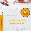 Apostila Professor De Educação Básica I Prefeitura de Dracena SP 2026