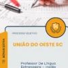 Apostila Professor De Língua Estrangeira Inglês Prefeitura de União do Oeste SC 2026