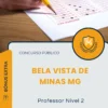 Apostila Professor Nível 2 Prefeitura de Bela Vista de Minas MG 2026