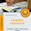 Apostila Professor PEB II Educação Física Prefeitura de Palmares Paulista SP 2026
