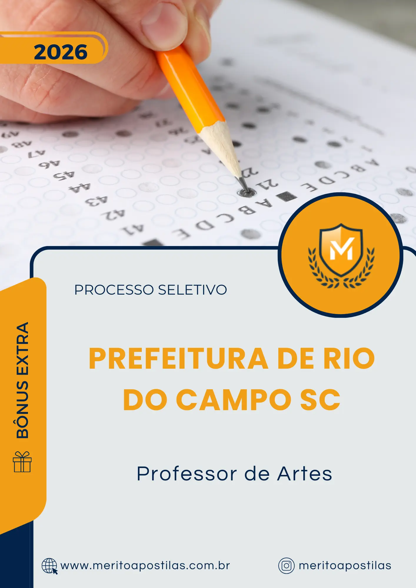 Apostila Professor de Artes Prefeitura de Rio do Campo SC 2026