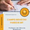 Apostila Professor de Ciências Biológicas Prefeitura de Campo Novo do Parecis MT 2026