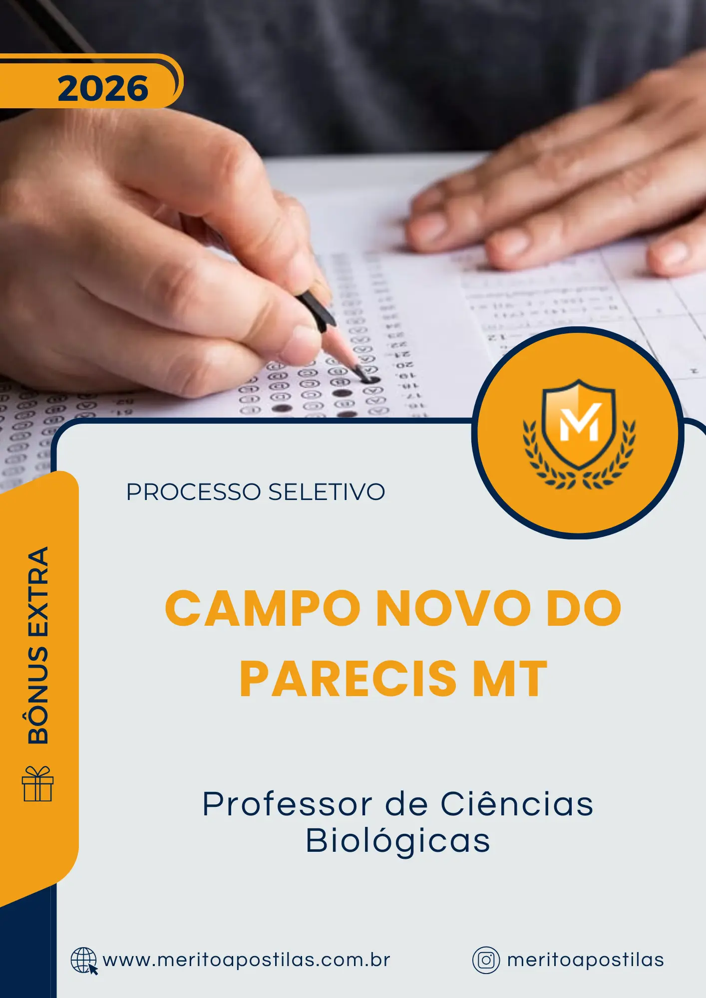 Apostila Professor de Ciências Biológicas Prefeitura de Campo Novo do Parecis MT 2026