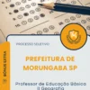 Apostila Professor de Educação Básica II Geografia Prefeitura de Morungaba SP 2026