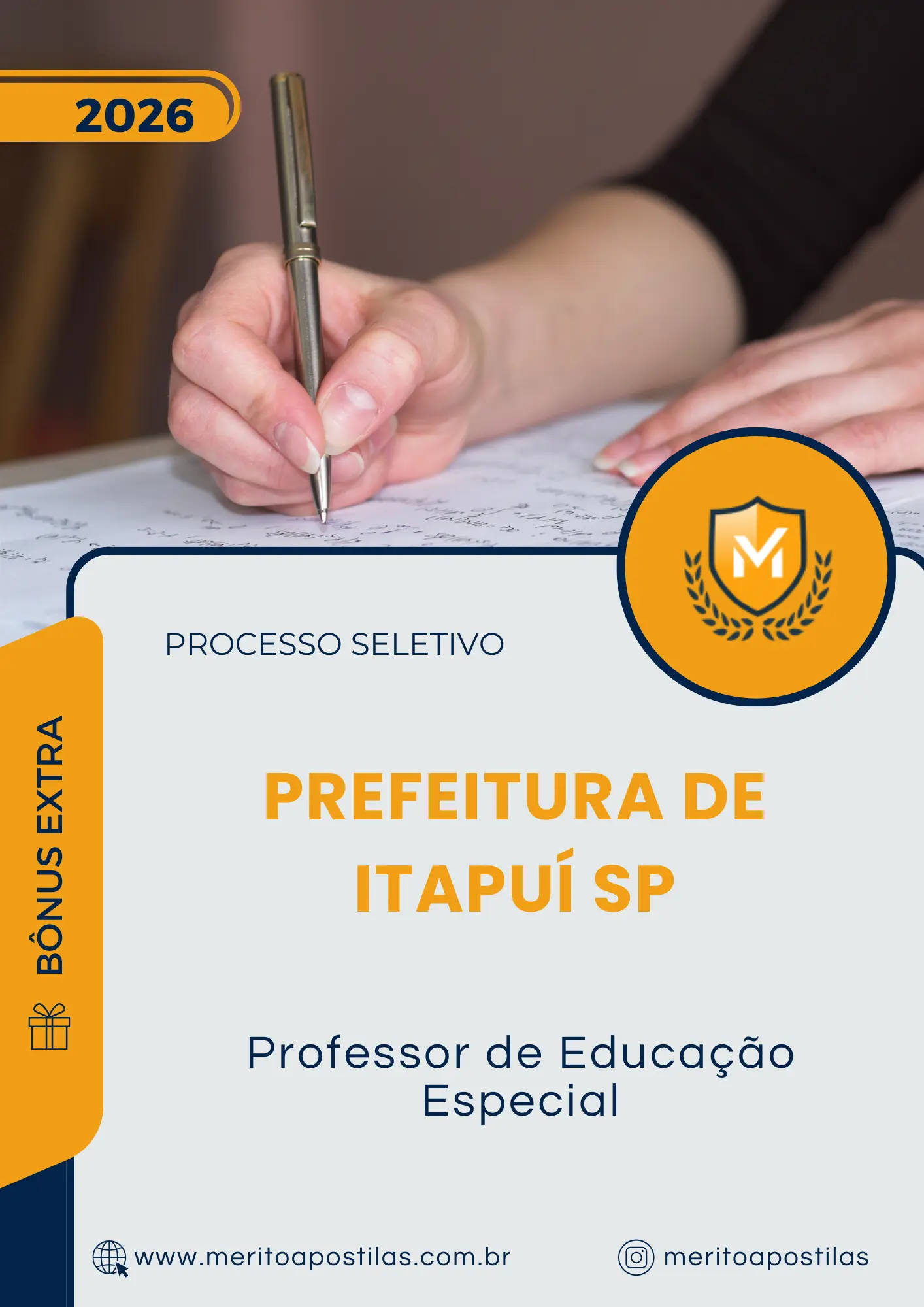 Apostila Professor de Educação Especial Prefeitura de Itapuí SP 2026