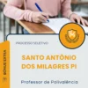 Apostila Professor de Polivalência Prefeitura de Santo Antônio dos Milagres PI 2026