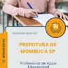 Apostila Profissional de Apoio Educacional Prefeitura de Mombuca SP 2026